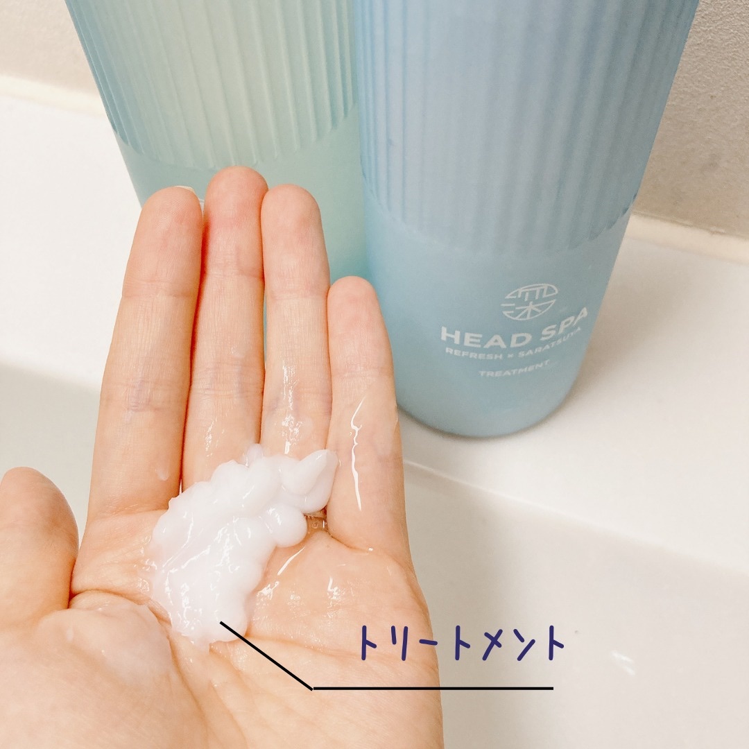 リフレッシュ × さらつや シャンプー/トリートメント/h&s/市販シャンプーを使ったクチコミ（3枚目）