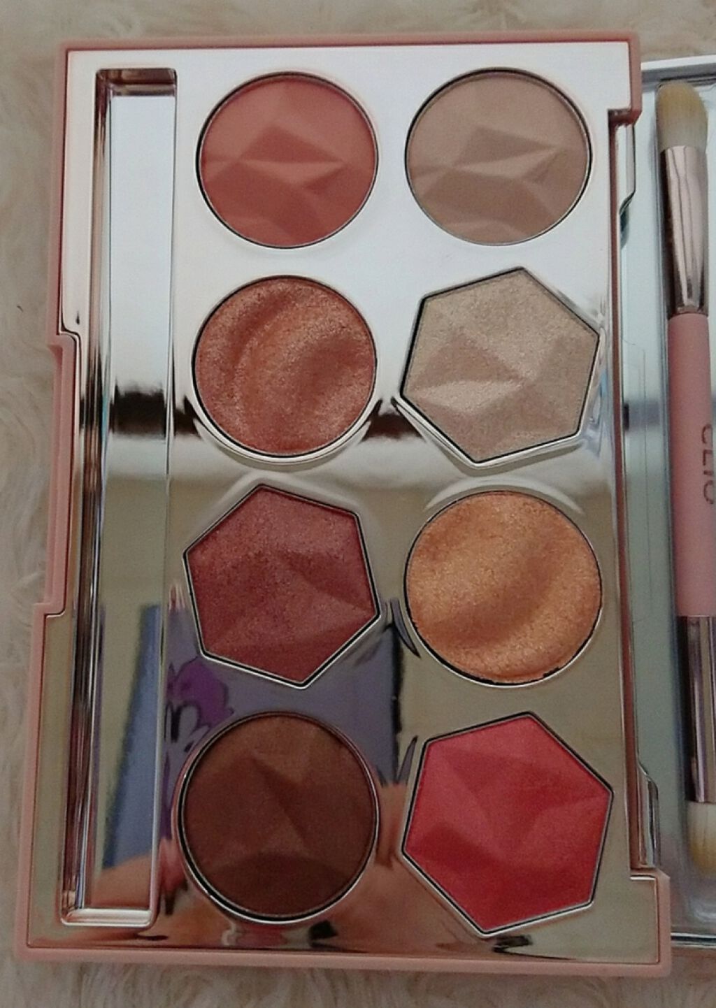 プリズム エアー アイ パレット/CLIO/アイシャドウパレットを使ったクチコミ（2枚目）