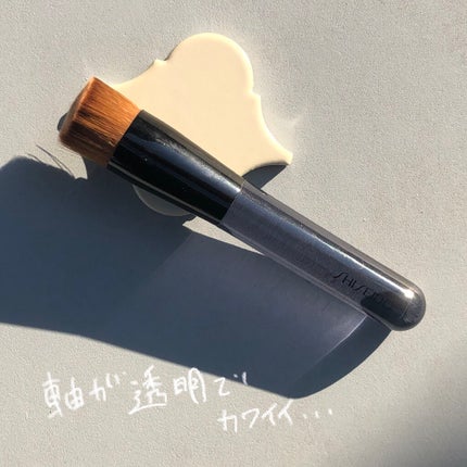 ファンデーション ブラシ 131 (専用ケース付き)/SHISEIDO/メイクブラシを使ったクチコミ(4枚目)