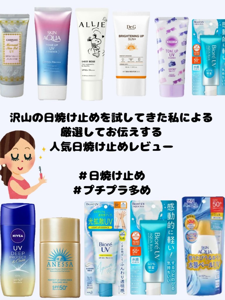 マーメイドスキンジェルUV/キャンメイク/日焼け止めジェルを使ったクチコミ（1枚目）