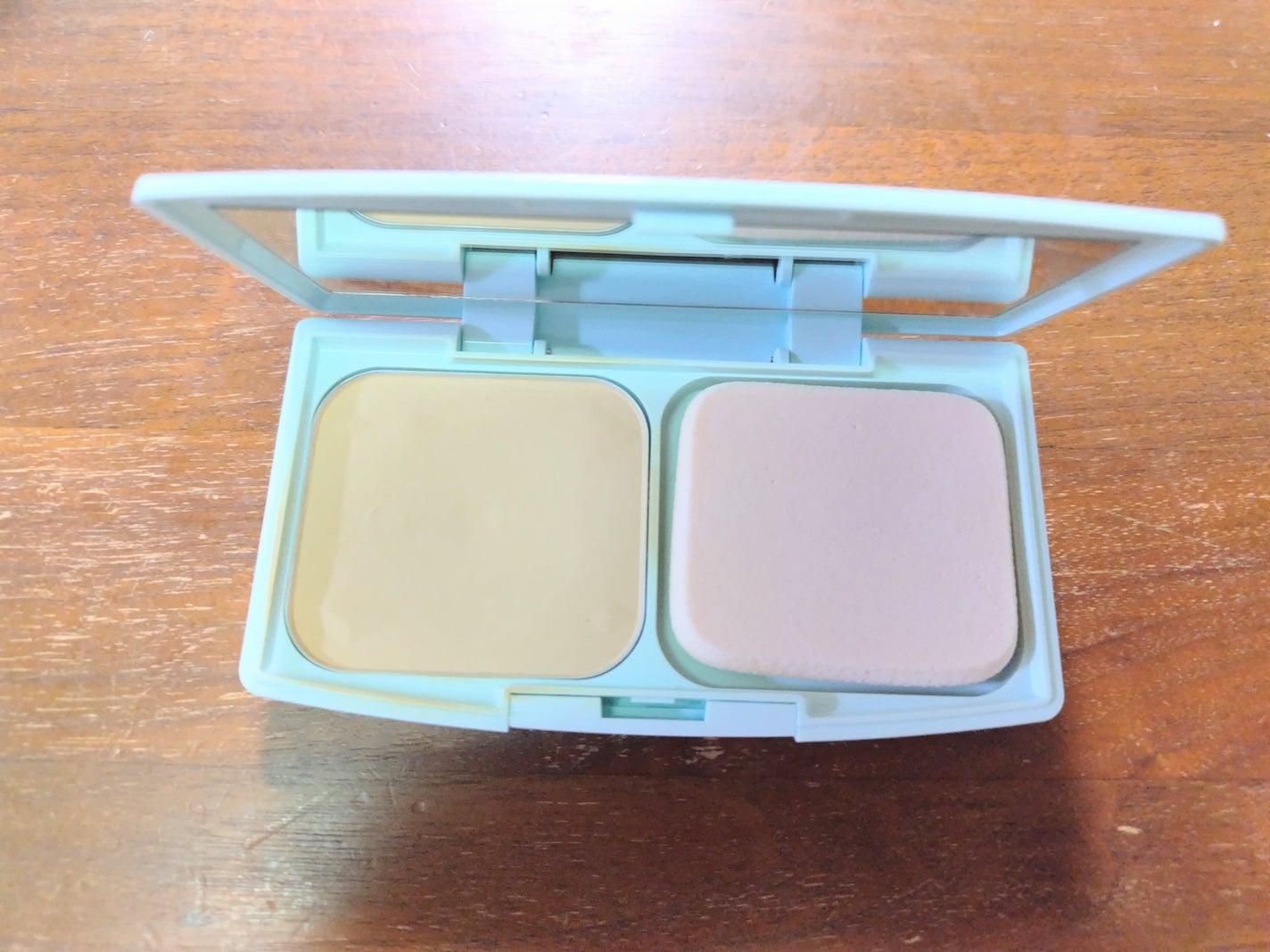 UVファンデーション EXプラス/CEZANNE/パウダーファンデーションを使ったクチコミ(2枚目)