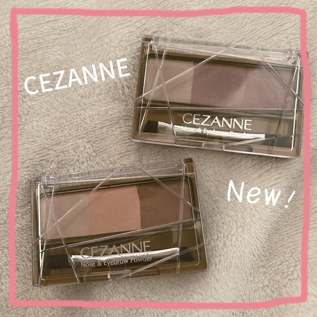 ノーズ＆アイブロウパウダー/CEZANNE/パウダーアイブロウを使ったクチコミ（1枚目）