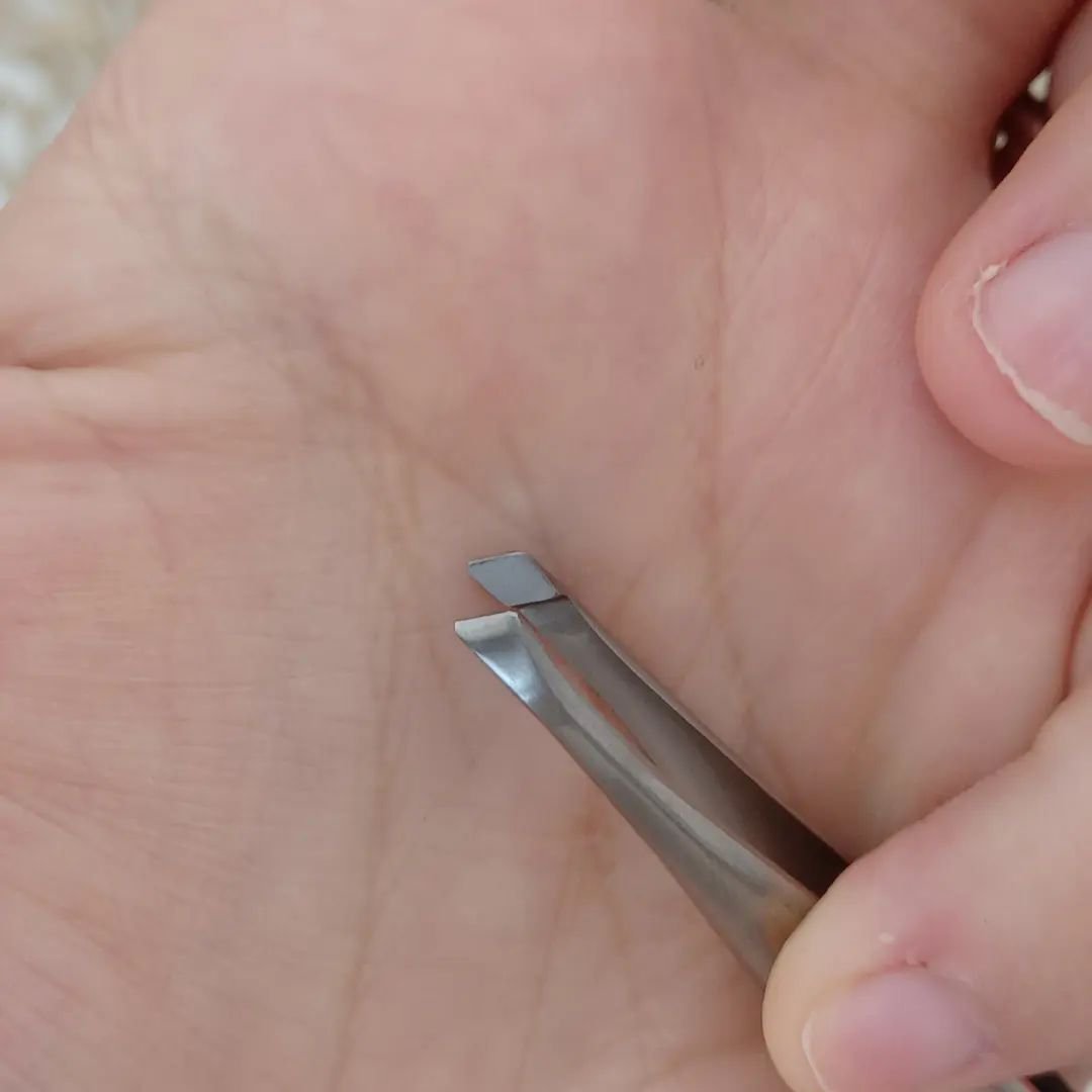 HUNTER 日本製毛抜きのクチコミ「最高の毛抜き『HUNTER』🌻

細い毛が抜きぬくくて新しい毛抜きを探していた所ご縁がありお試.....」（3枚目）