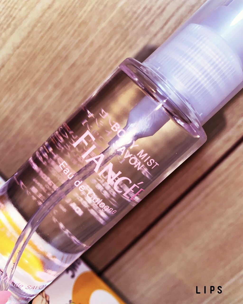 ボディミスト シャボン/フィアンセ/香水(レディース)を使ったクチコミ（1枚目）