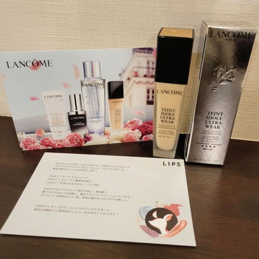 タンイドル ウルトラ ウェア リキッド/LANCOME/リキッドファンデーションを使ったクチコミ（1枚目）