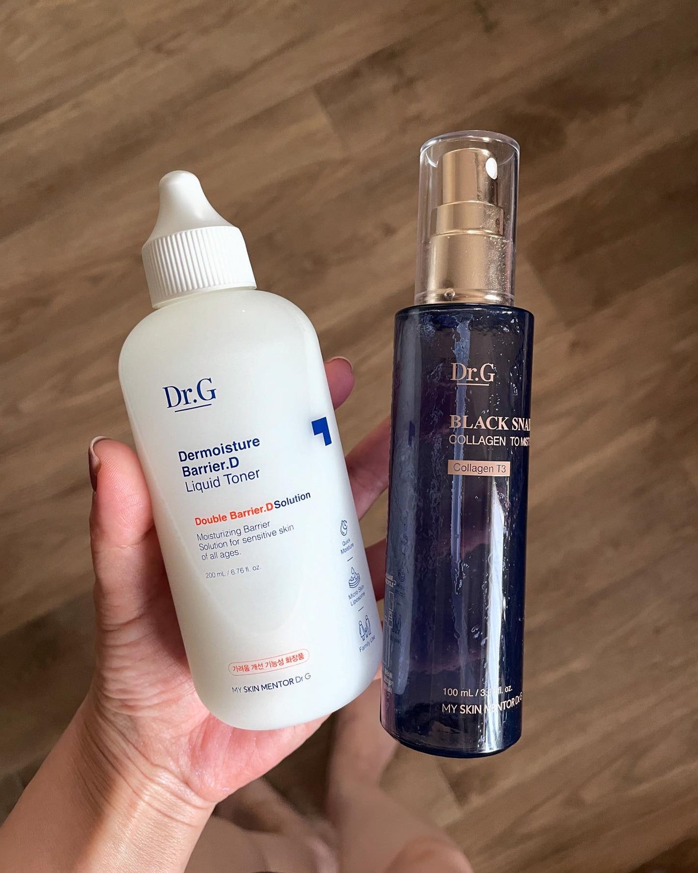 ザモイスチャーバリアDリキッドトナー/Dr.G/化粧水を使ったクチコミ(4枚目)