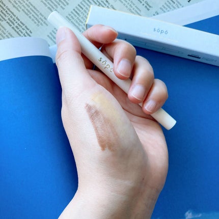 パウダー&ライナー/sopo/スティックアイシャドウを使ったクチコミ(4枚目)