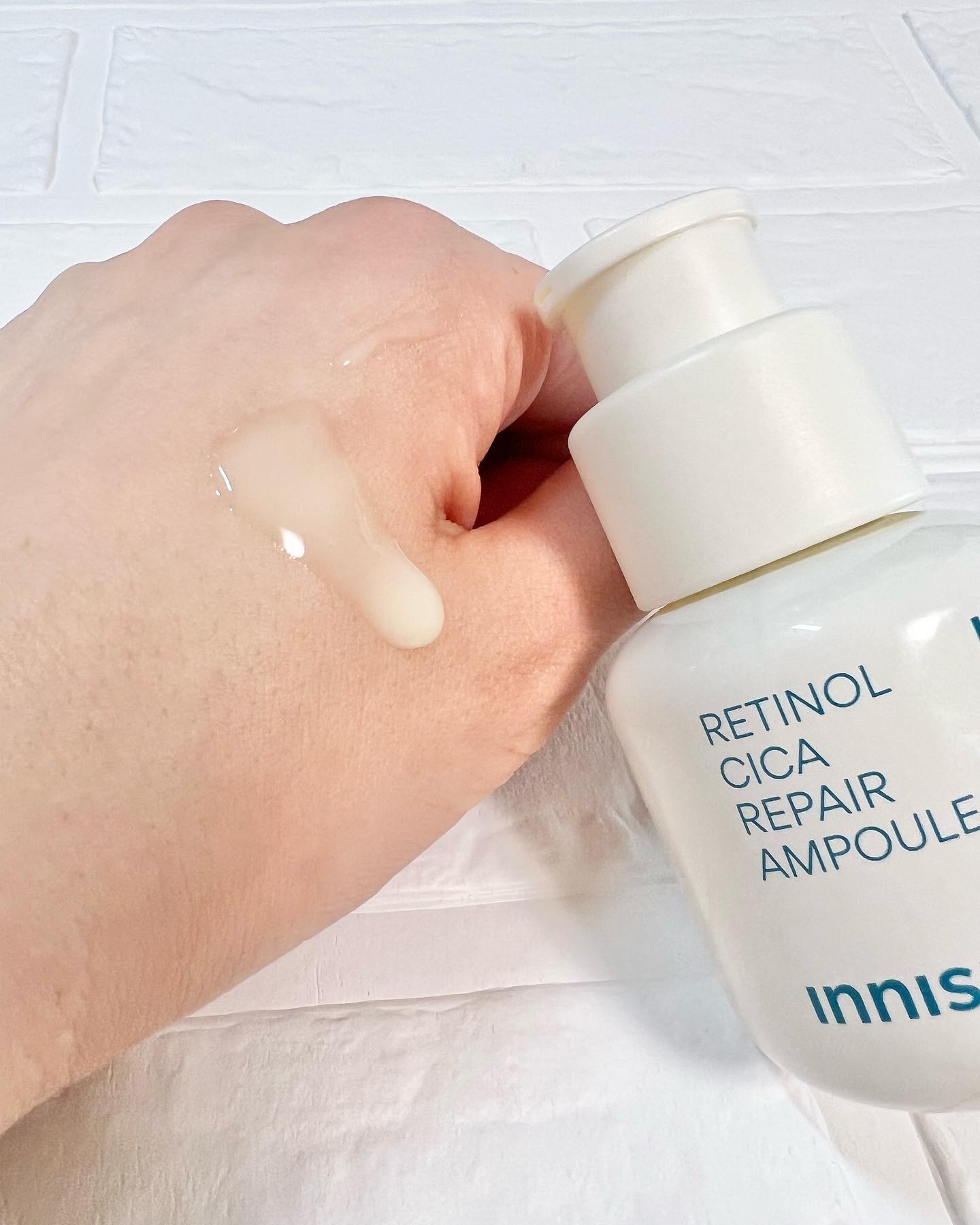 レチノール　シカ　リペア　セラム/innisfree/美容液を使ったクチコミ（2枚目）