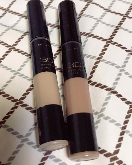 3Dアイブロウカラー/KATE/眉マスカラを使ったクチコミ(1枚目)