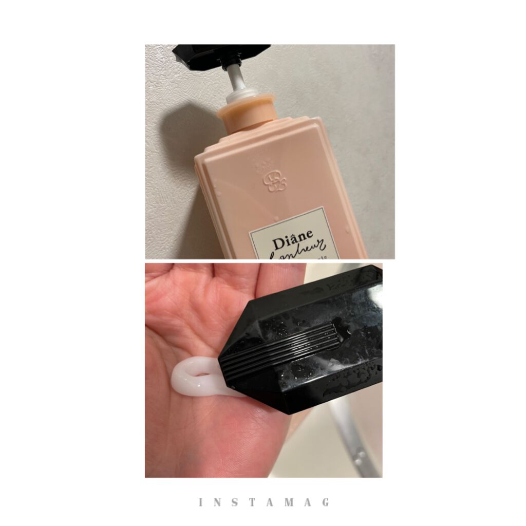 グラースローズの香り/シャンプー＆トリートメント トリートメント500ml/ダイアン/市販シャンプーを使ったクチコミ（3枚目）