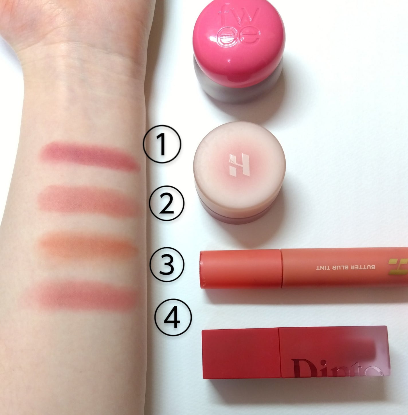 バターブラーティント/HOLIKA HOLIKA/リップティントを使ったクチコミ(3枚目)