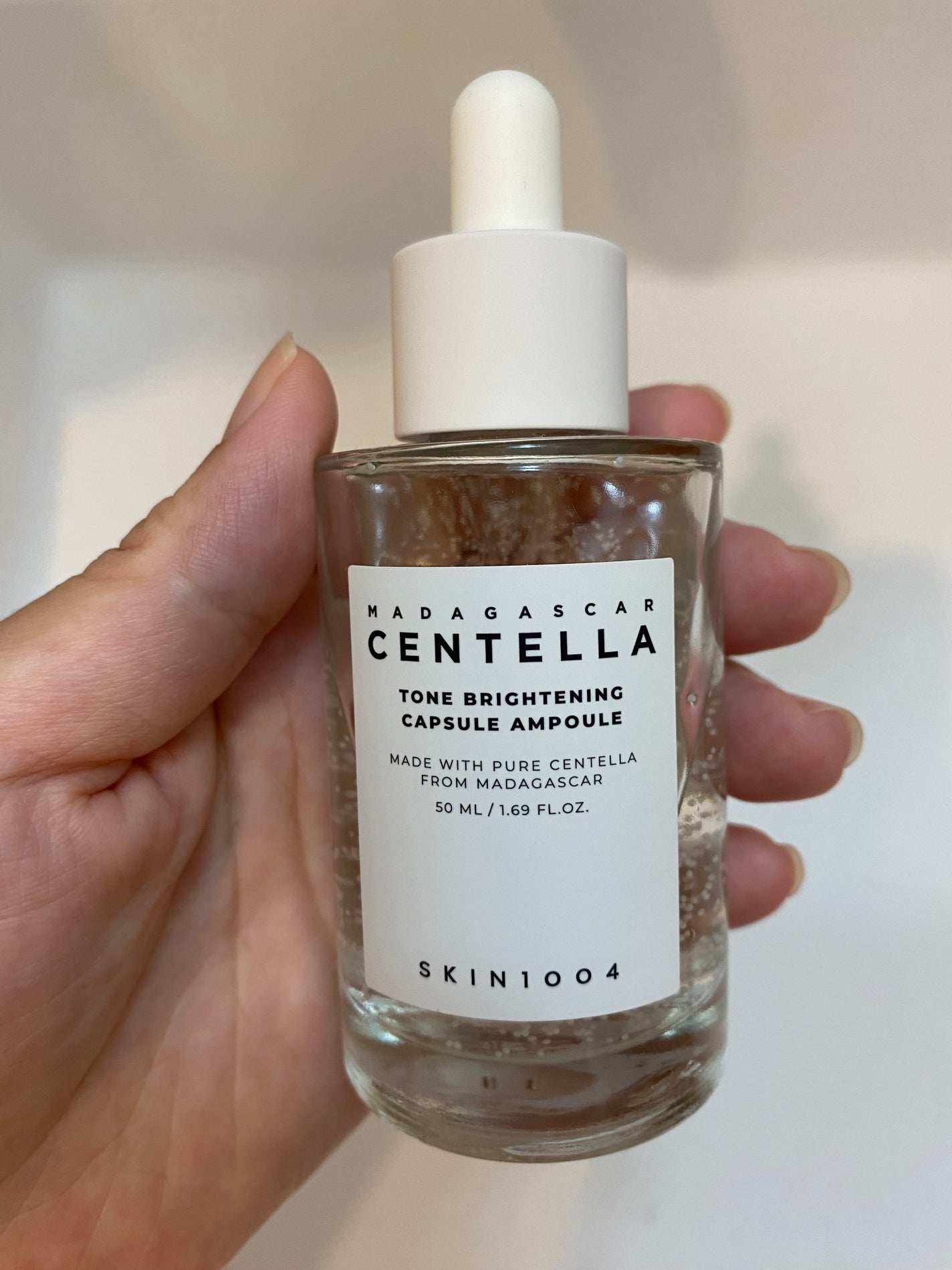 トーンブライトニング カプセルアンプル/SKIN1004/美容液を使ったクチコミ(1枚目)