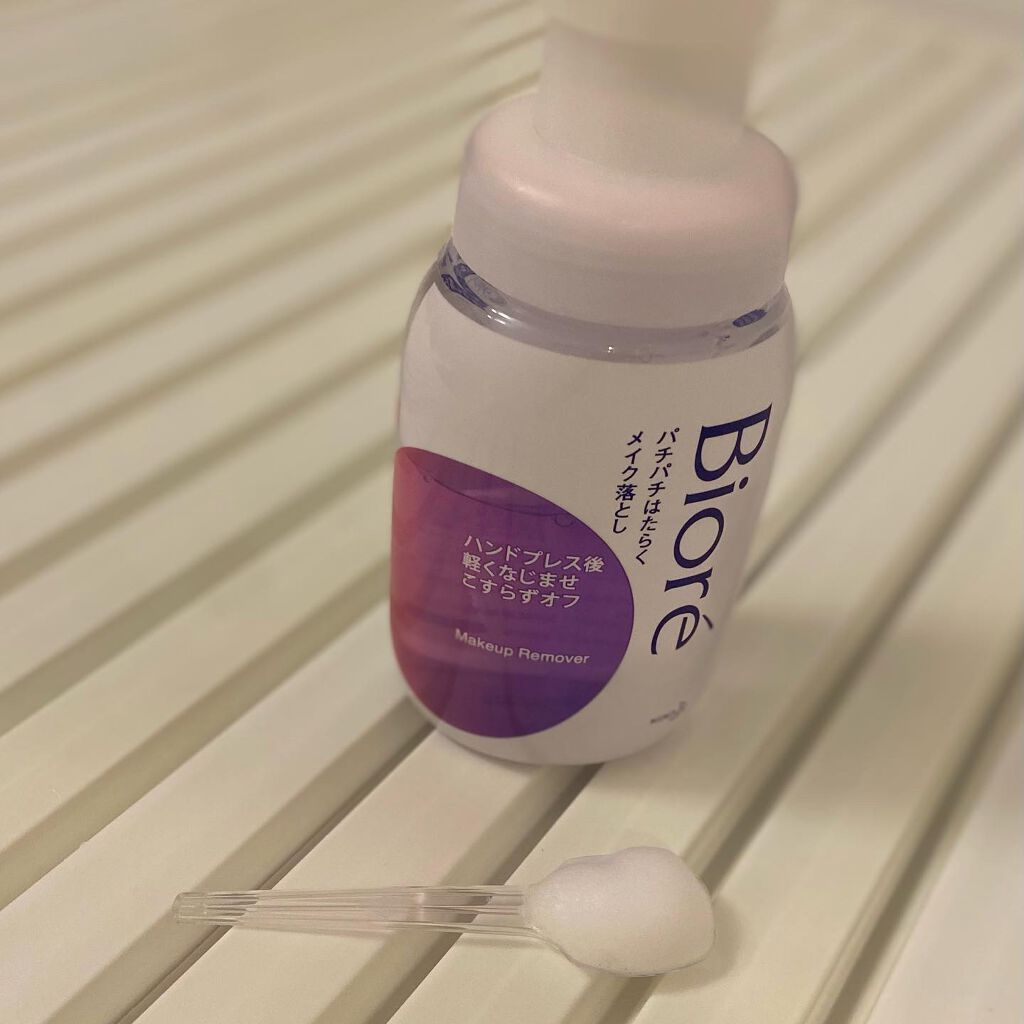 パチパチはたらくメイク落とし/ビオレ/クレンジングウォーターを使ったクチコミ(4枚目)