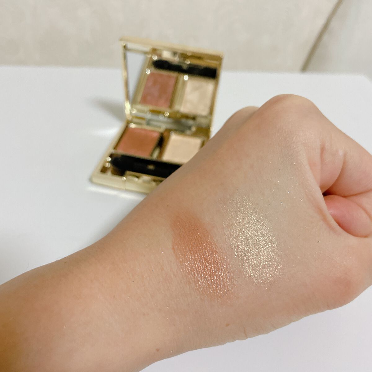 エレガンス アルモニーアイズ 08/Elégance/アイシャドウパレットを使ったクチコミ（2枚目）