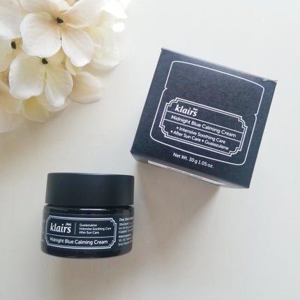 ミッドナイトブルーカーミングクリーム/Klairs/フェイスクリームを使ったクチコミ(1枚目)