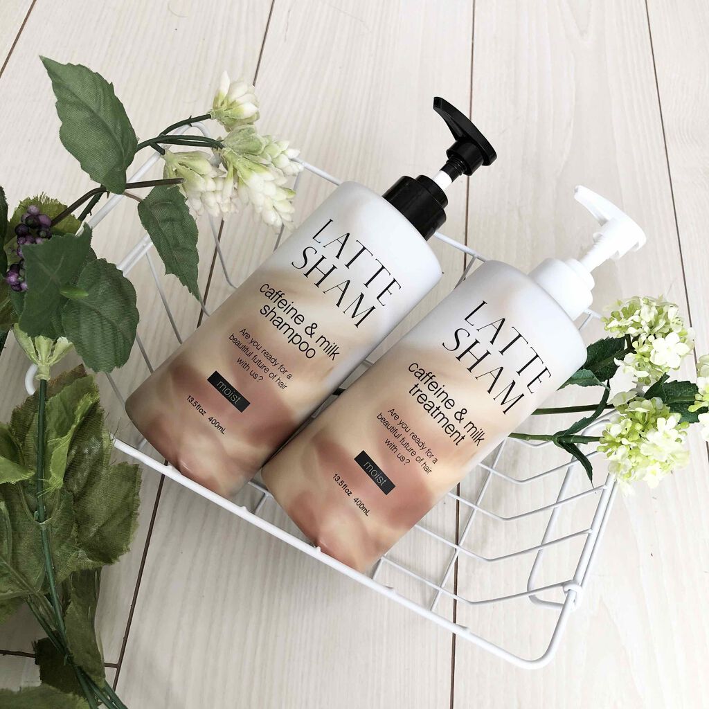 モイストシャンプー/モイストトリートメント/LATTE SHAM/市販シャンプーを使ったクチコミ(1枚目)