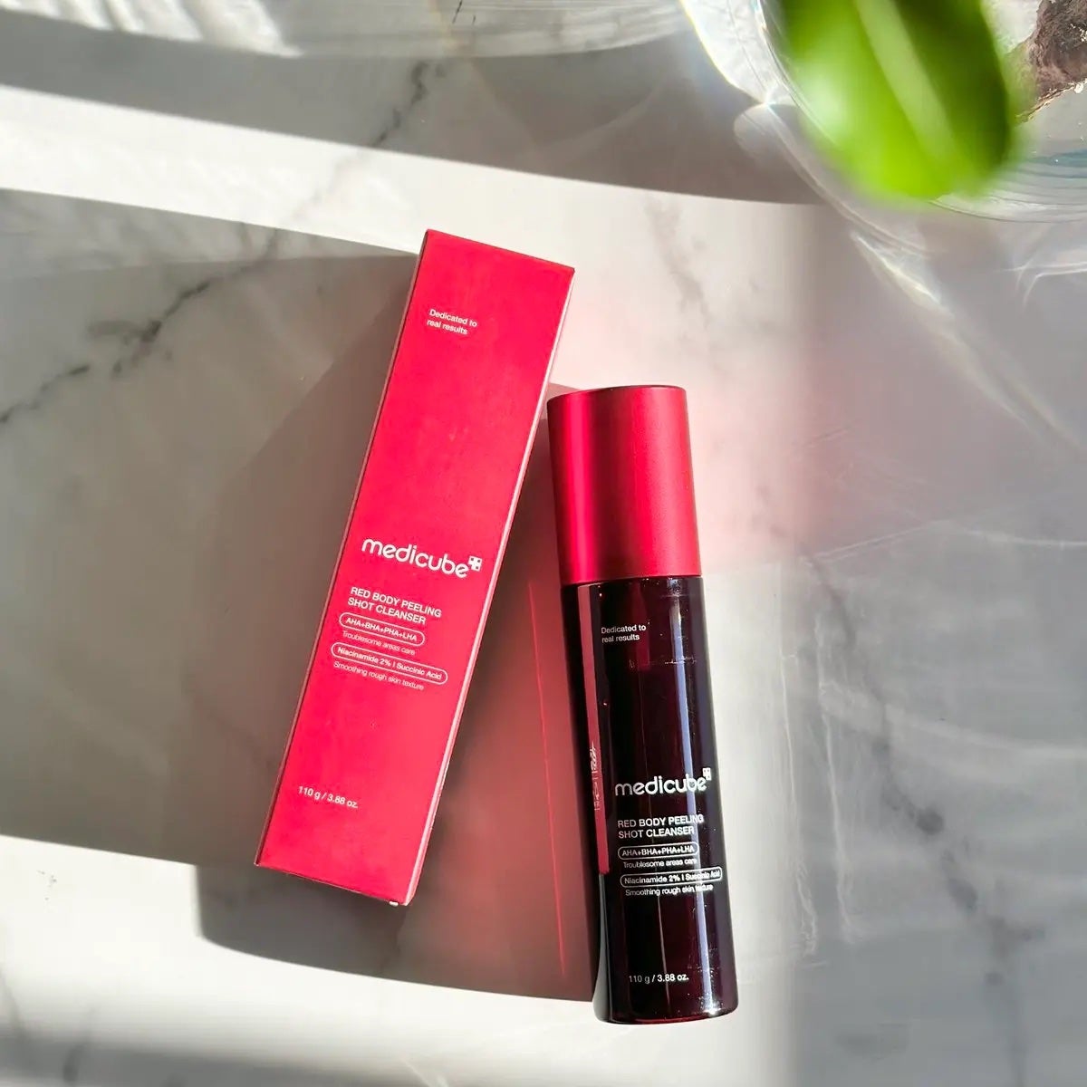 レッドアクネ ボディピーリングショット/MEDICUBE/ピーリングを使ったクチコミ(1枚目)