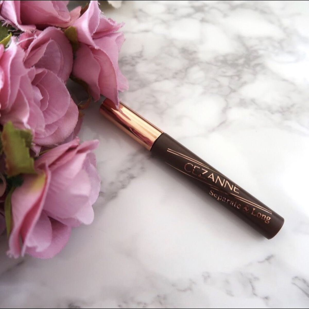 セパレートロングマスカラ ブラウン/CEZANNE/マスカラを使ったクチコミ（1枚目）