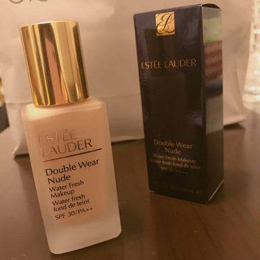 ダブル ウェア ヌード ウォーター フレッシュ メークアップ/ESTEE LAUDER/リキッドファンデーションを使ったクチコミ（1枚目）