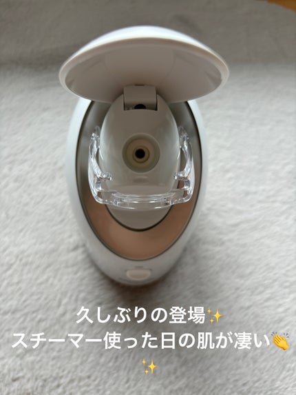 Panasonic スチーマー ナノケア EH-SA3Bのクチコミ「☁️ Panasonic スチーマー ナノケア EH-SA3B ☁️
旦那さんにプレゼント.....」(1枚目)
