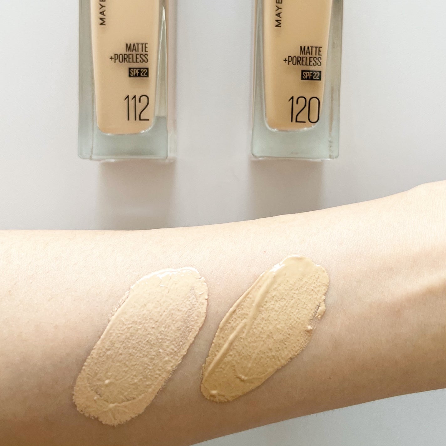 みあん on LIPS 「『メイベリンフィットミーリキッドファンデーションR』さらさら素..」(4枚目)