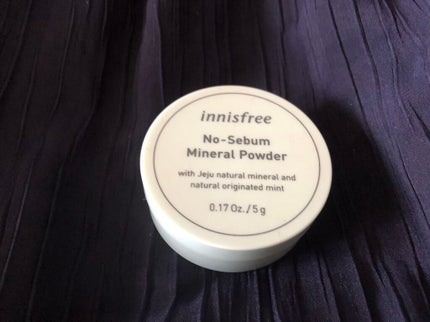 ノーセバム ミネラルパウダー/innisfree/ルースパウダーを使ったクチコミ(1枚目)