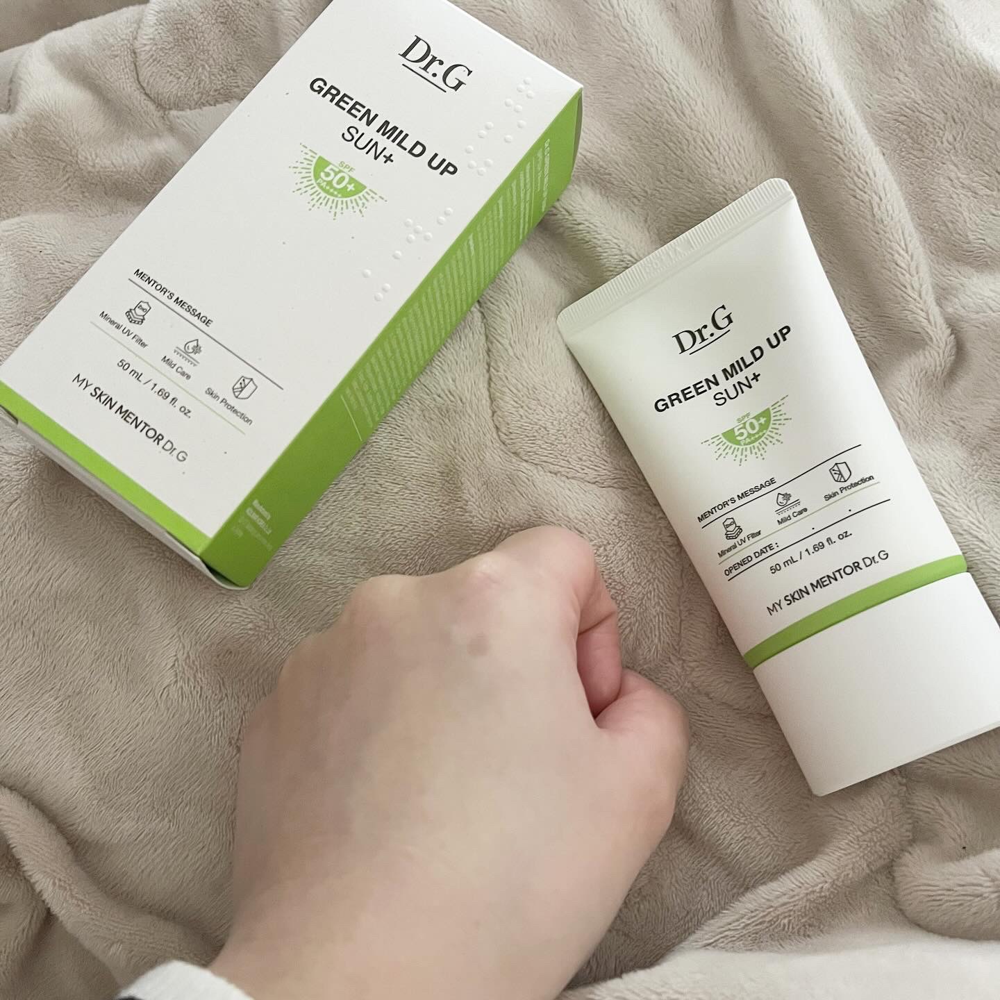 ブライトニングアップサンプラス/Dr.G/日焼け止めクリームを使ったクチコミ（3枚目）