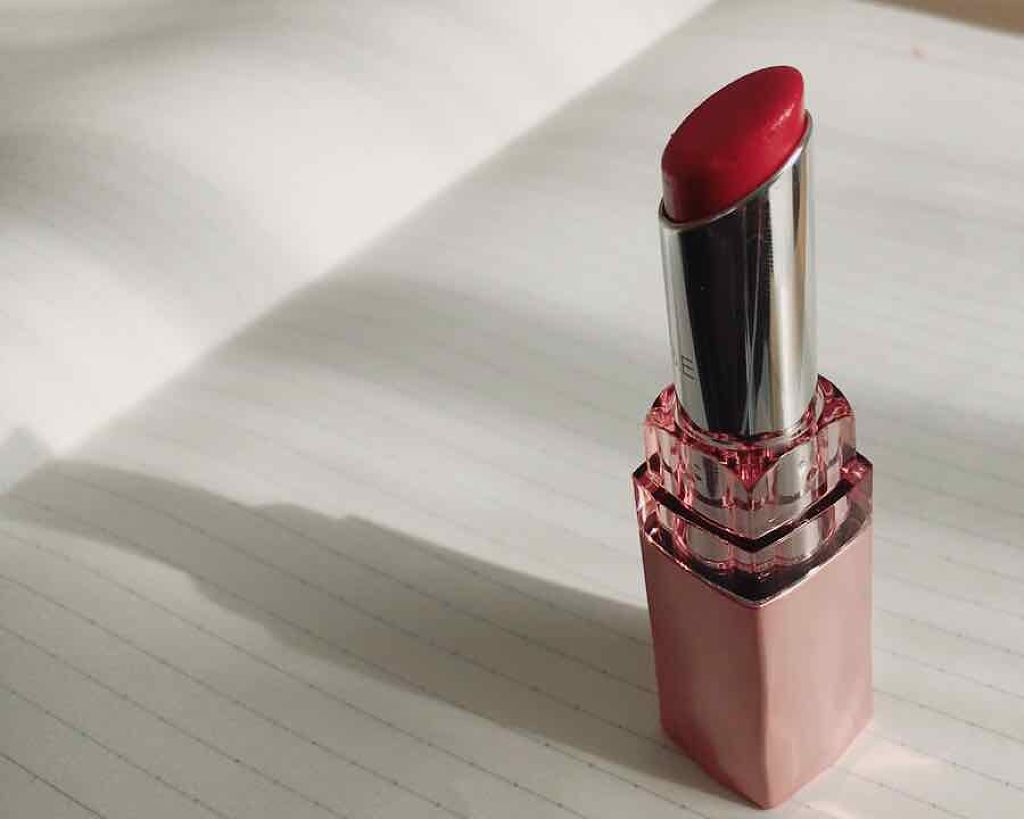 なめらか質感ひと塗りルージュ/AUBE/口紅を使ったクチコミ(1枚目)