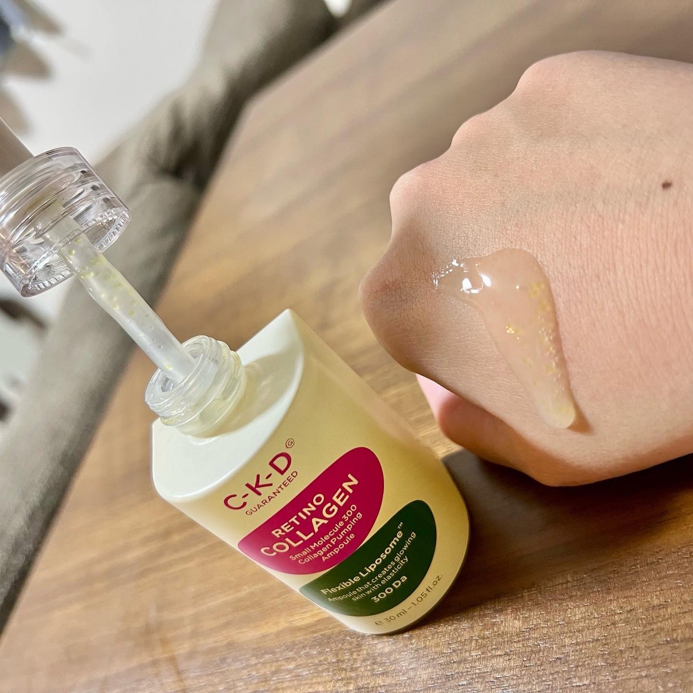 mai on LIPS 「【CKDレチノコラーゲン低分子300パンピングアンプル】このレ..」(3枚目)