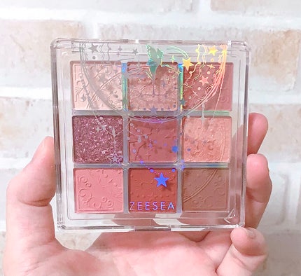 クォーツ 9色アイシャドウパレット(ドリームランドアイシャドウ)/ZEESEA/アイシャドウパレットを使ったクチコミ(1枚目)