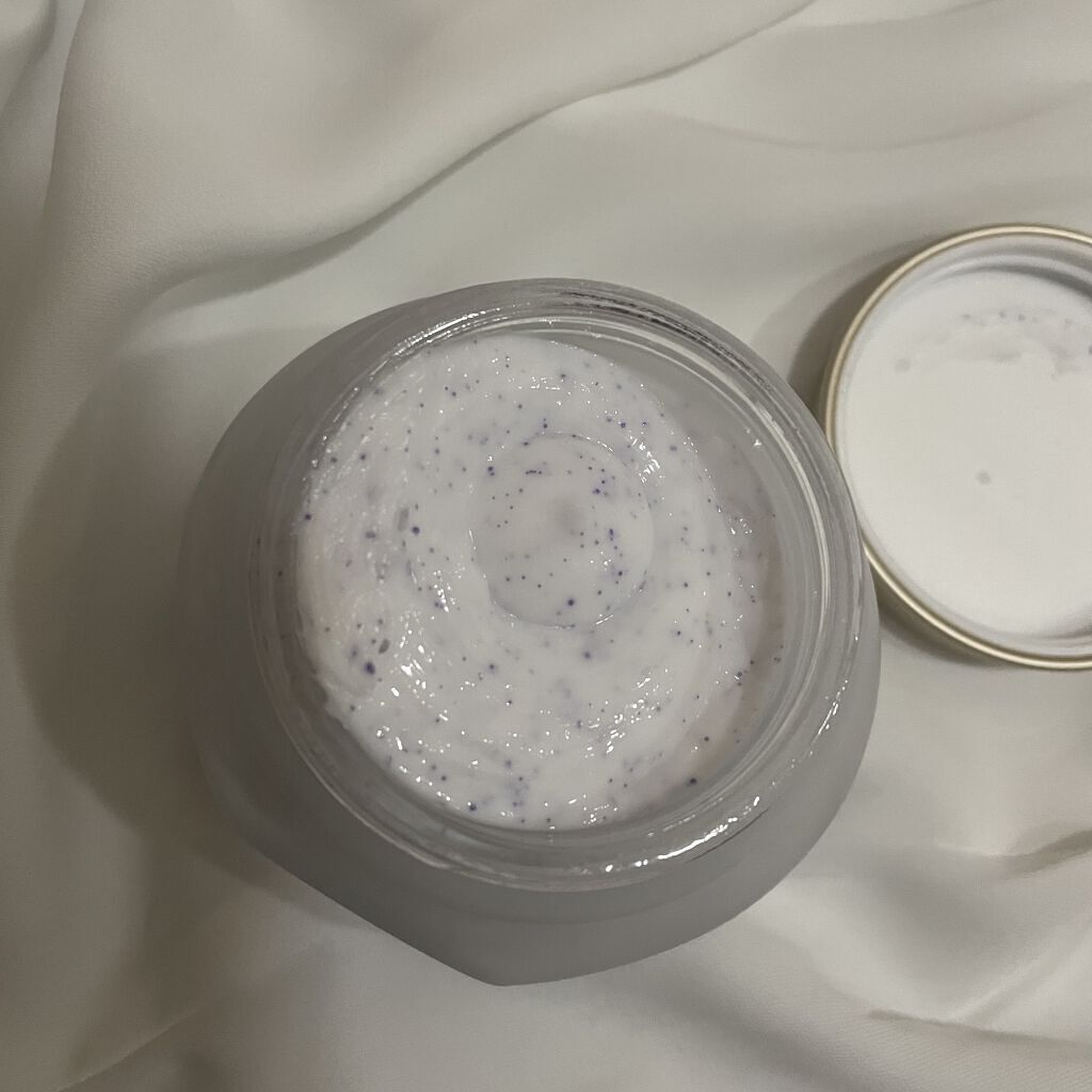 フェイスポリッシャー リラクシング(ラベンダー)/SABON/スクラブ・ゴマージュを使ったクチコミ（3枚目）