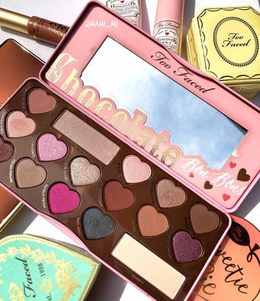 チョコレート ボンボン アイ シャドウ コレクション/Too Faced/アイシャドウパレットを使ったクチコミ（1枚目）