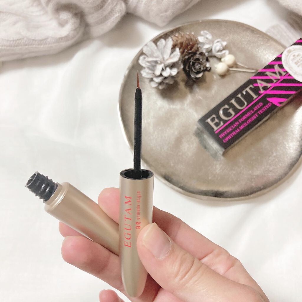 エグータム/アルマダスタイル/まつげ美容液を使ったクチコミ（3枚目）