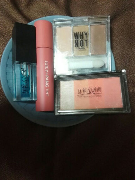 WHY NOT SPINNS 3色アイシャドウ シャンパンベージュ/DAISO/アイシャドウパレットの画像