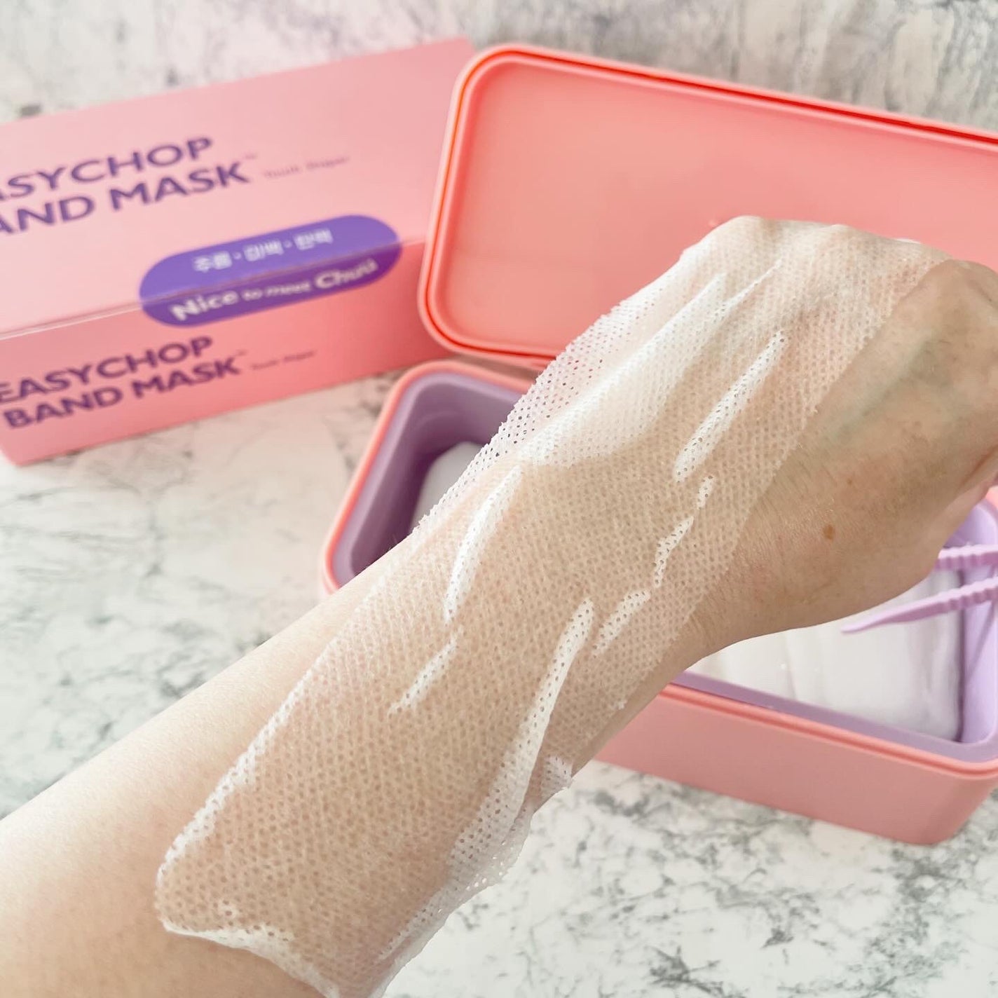 イージーチョップバンドマスク ユースシェーパー/lalachuu/シートマスク・パックを使ったクチコミ(5枚目)