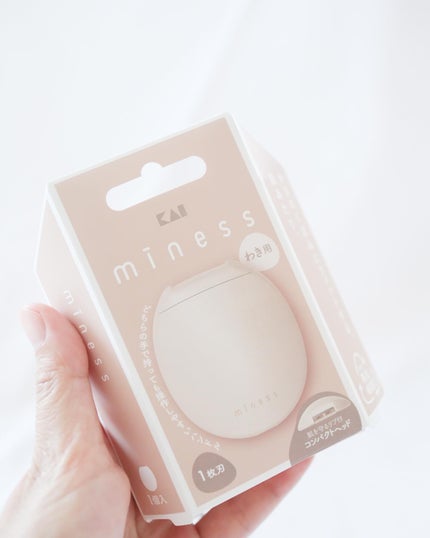 miness わき用カミソリ/貝印/シェーバーを使ったクチコミ(7枚目)