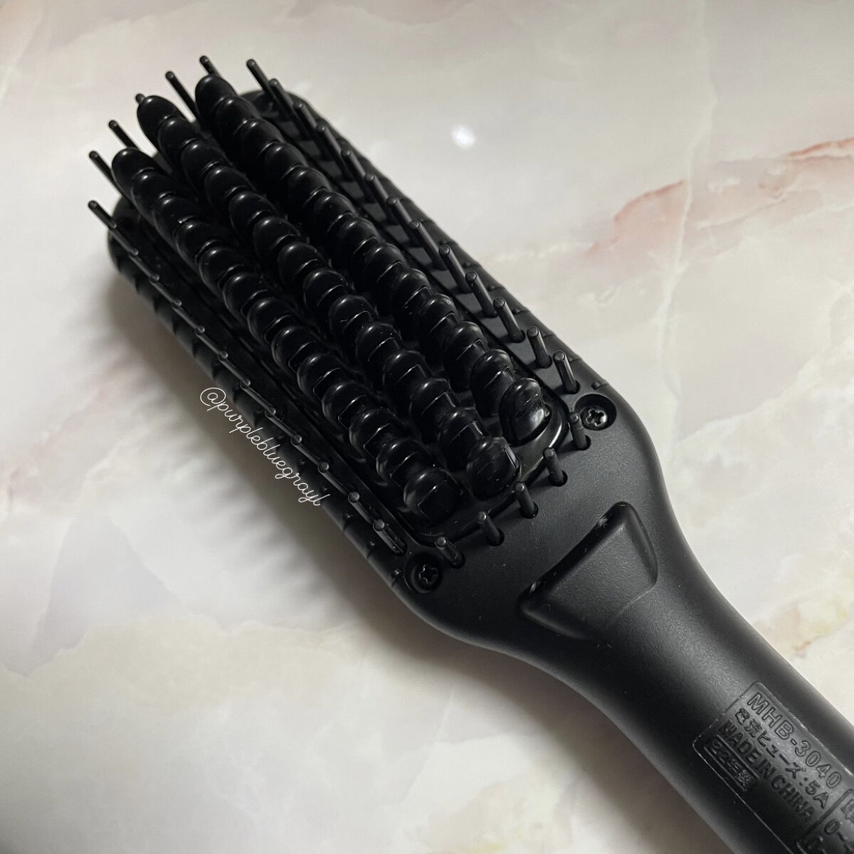 スタイリッシュ コンパクトイオンヒートブラシ MHB-3040-K/mod's hair/ヒートブラシを使ったクチコミ（2枚目）