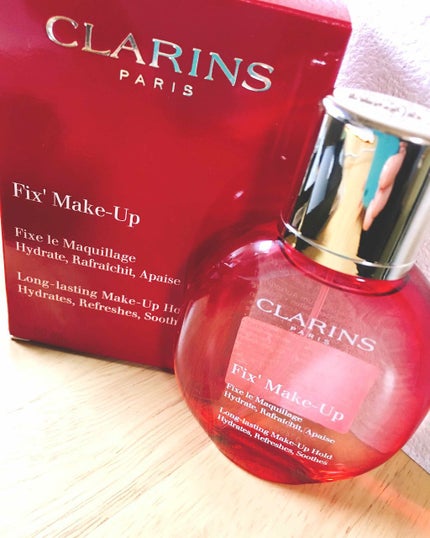 フィックス メイクアップ/CLARINS/ミスト状化粧水を使ったクチコミ(1枚目)