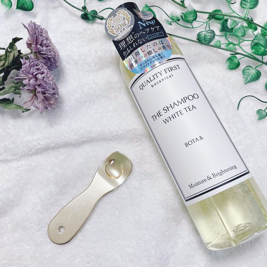 ボタアンド ザ シャンプー <WHITE TEA>/クオリティファースト/市販シャンプーを使ったクチコミ（2枚目）