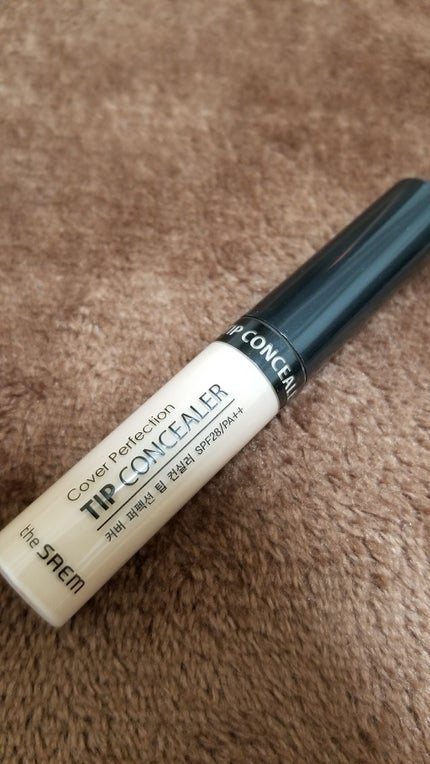 カバーパーフェクション チップコンシーラー/the SAEM/リキッドコンシーラーを使ったクチコミ(1枚目)
