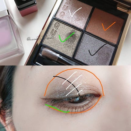 シグニチャー カラー アイズ/SUQQU/アイシャドウパレットを使ったクチコミ(5枚目)