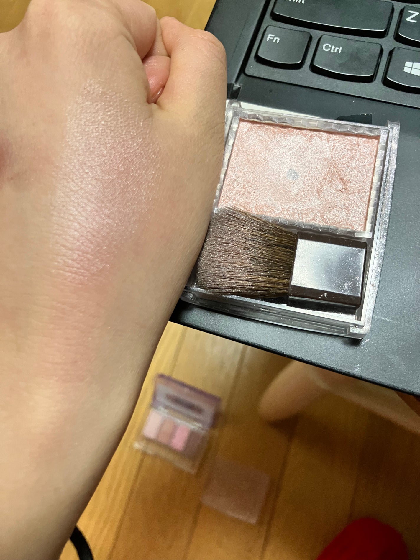 パールグロウハイライト/CEZANNE/パウダーハイライトを使ったクチコミ(3枚目)