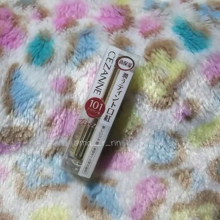 ラスティンググロスリップ/CEZANNE/口紅を使ったクチコミ(1枚目)