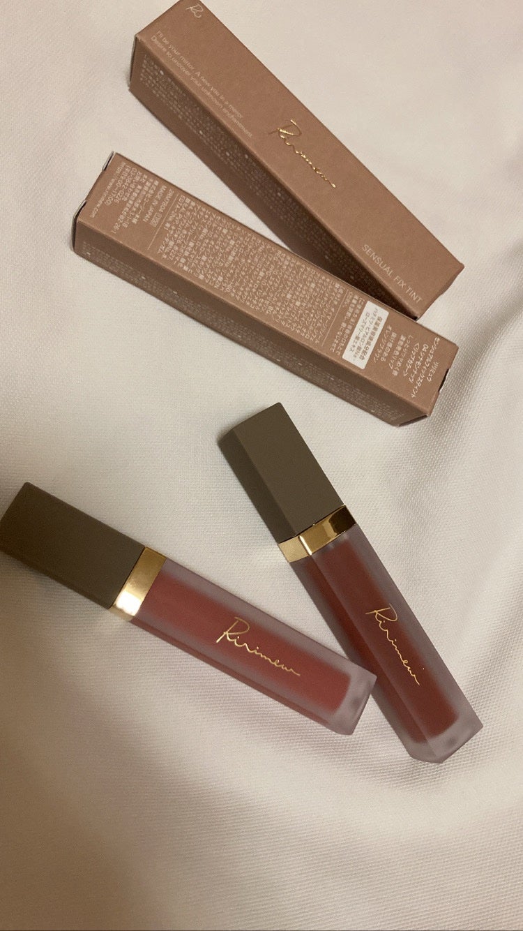 センシュアルフィックスティント/Ririmew/リップティントを使ったクチコミ(1枚目)