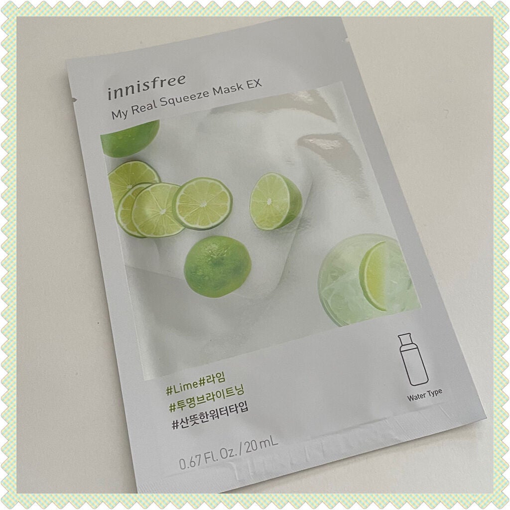 マイリアル スクイーズ マスクシート/innisfree/シートマスク・パックを使ったクチコミ(1枚目)