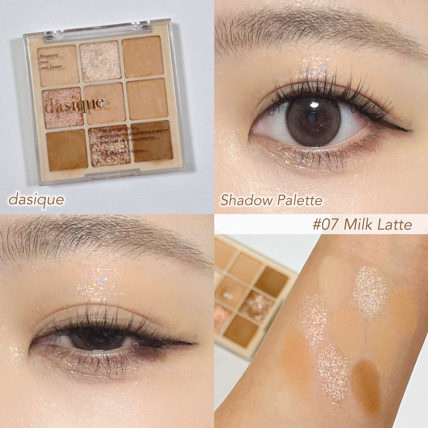 シャドウパレット/dasique/アイシャドウパレットを使ったクチコミ(1枚目)