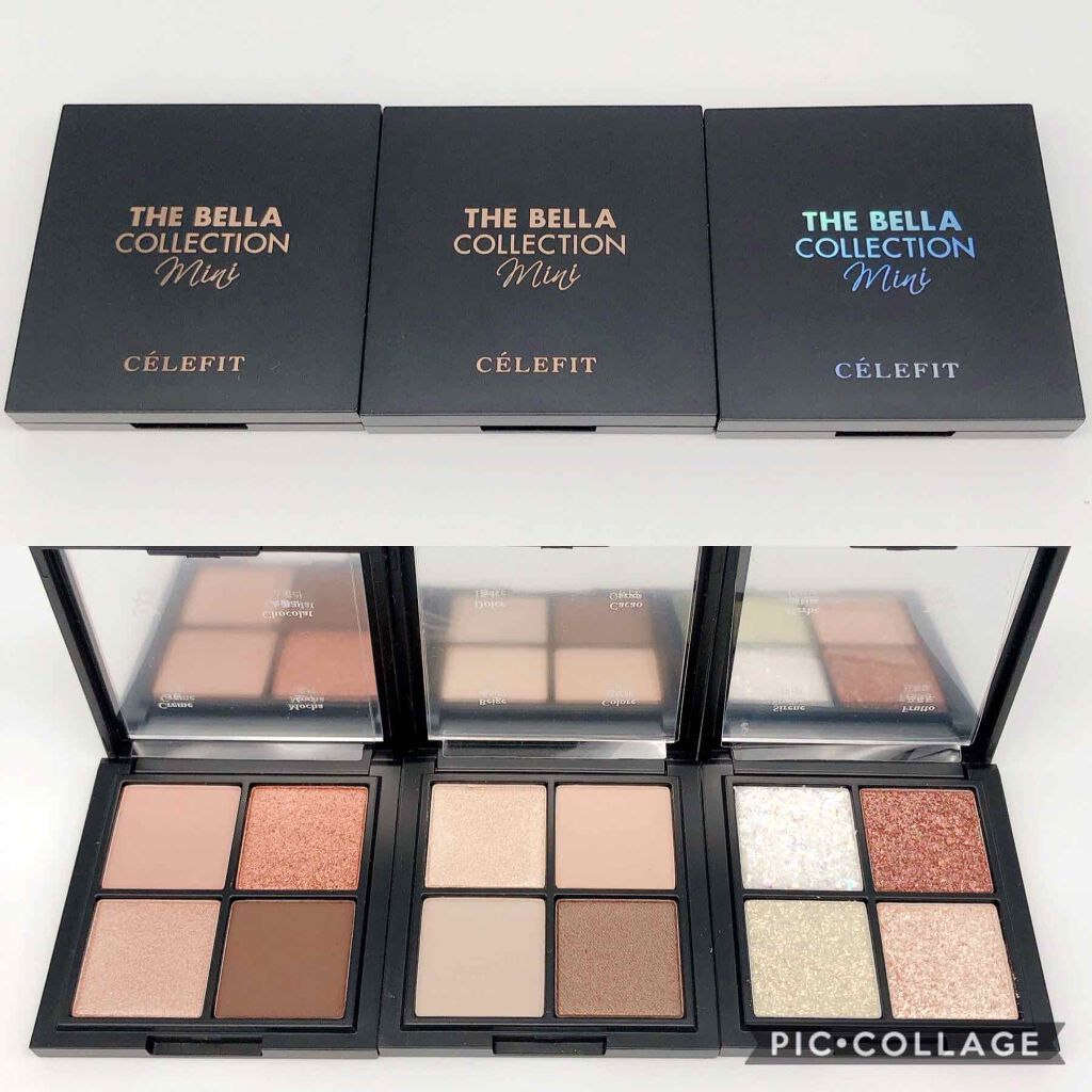 THE BELLA COLLECTION mini/CELEFIT/アイシャドウパレットを使ったクチコミ(2枚目)