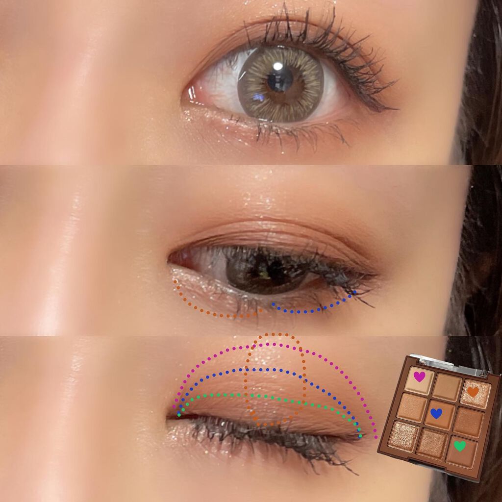 シャドウパレット/dasique/アイシャドウパレットを使ったクチコミ(6枚目)