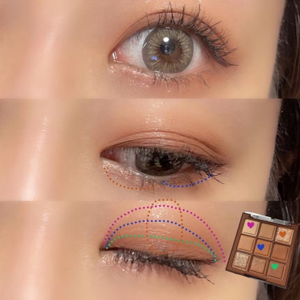 シャドウパレット/dasique/アイシャドウパレットを使ったクチコミ(6枚目)