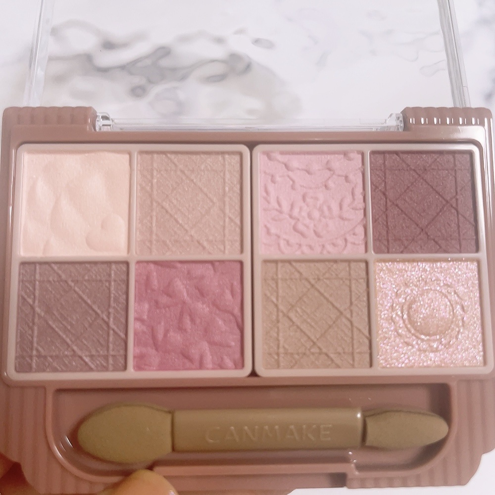 プティパレットアイズ（マットタイプ）/キャンメイク/パウダーアイシャドウを使ったクチコミ（3枚目）